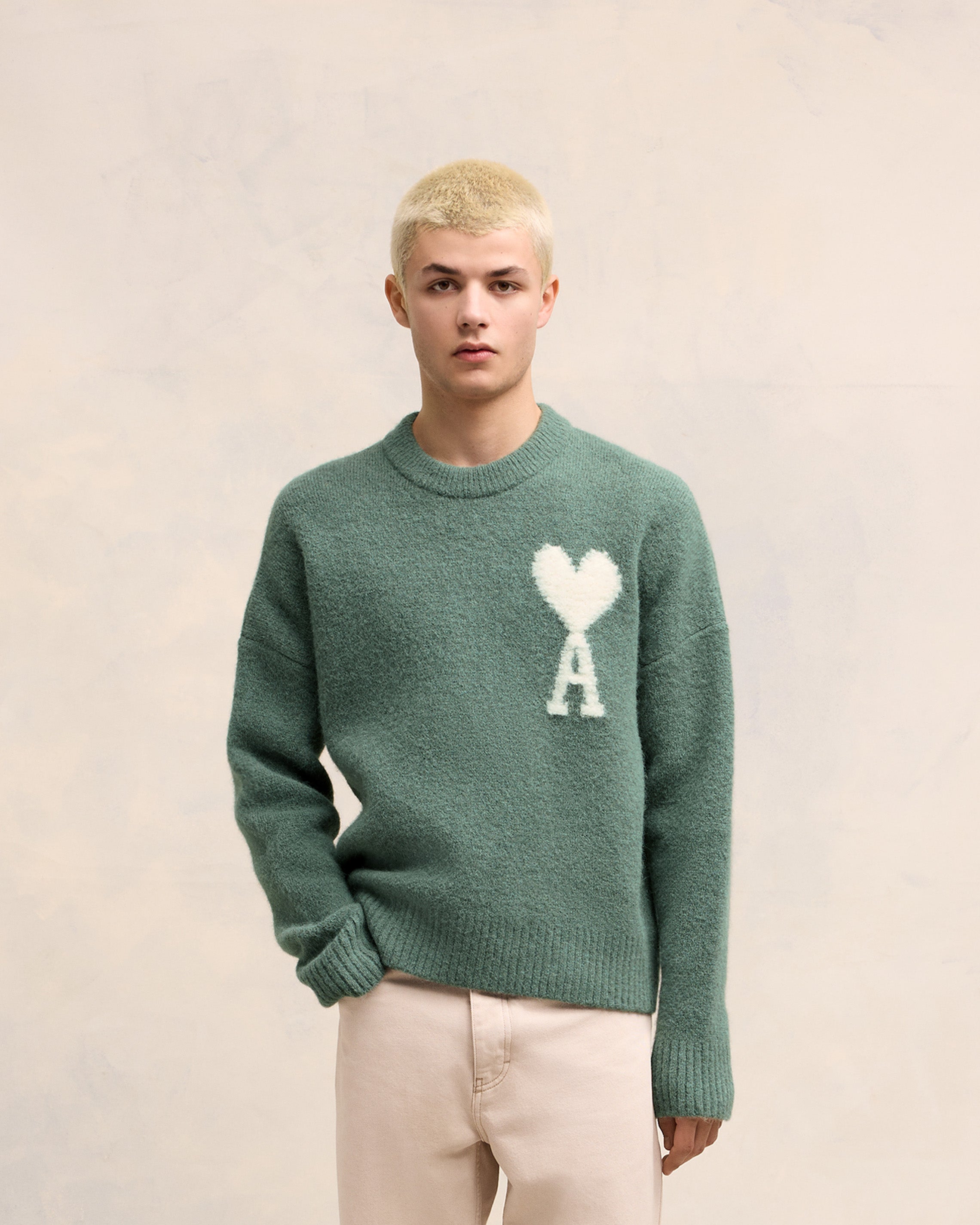 Off white sweater green best sale