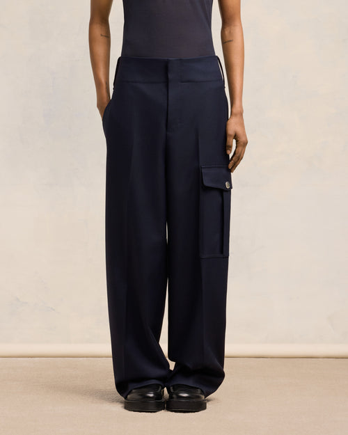 Straight Fit Trousers - 3 - Ami Paris