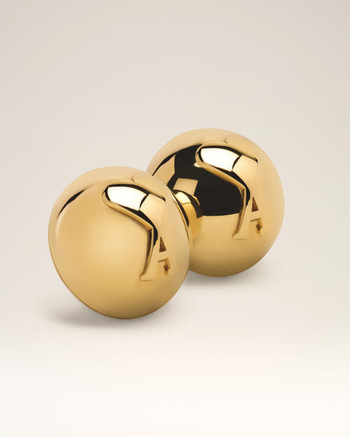 Domed Ami de Coeur Earrings - 4 - Ami Paris