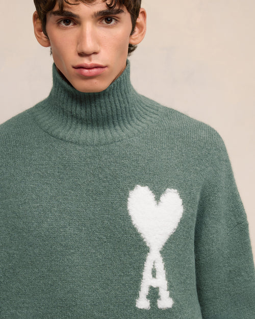 Off-White Ami de Coeur Funnel Neck Sweater - 3 - Ami Paris