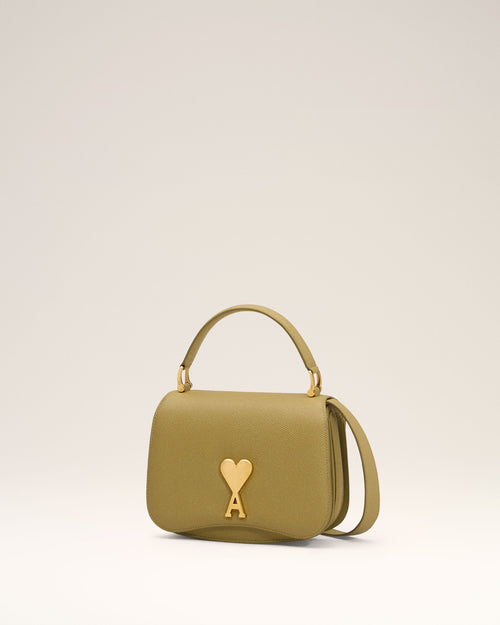 Yellow Leather Top Handle Paris Paris Bag - 2 - Ami Paris