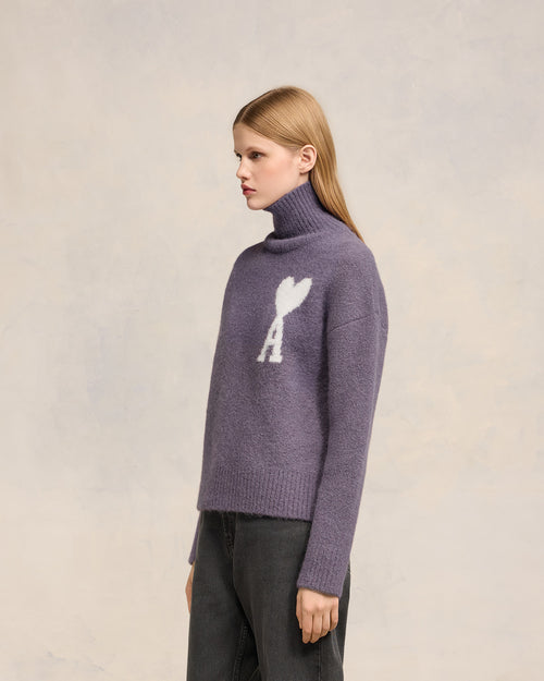 Off-White Ami de Coeur Funnel Neck Sweater - 10 - Ami Paris