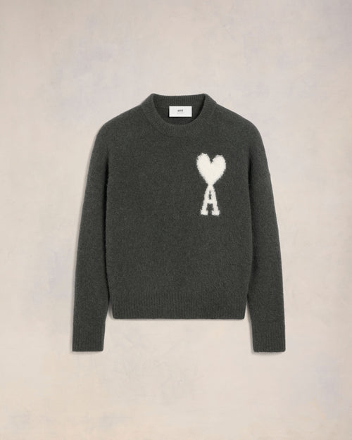 Off-White Ami de Coeur Pullover mit Rundhalsausschnitt - 4 - Ami Paris