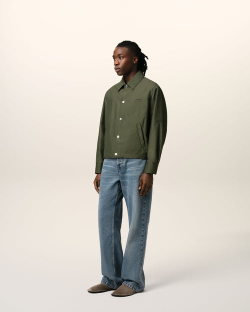 Green Buttoned Jacket - 5 - Ami Paris