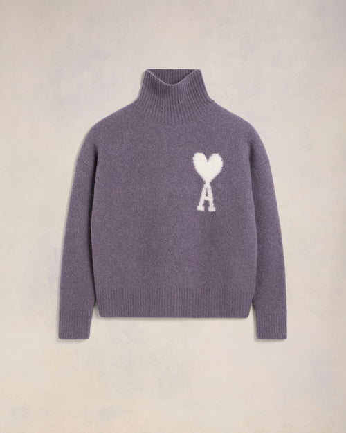 Off-White Ami de Coeur Funnel Neck Sweater - 2 - Ami Paris