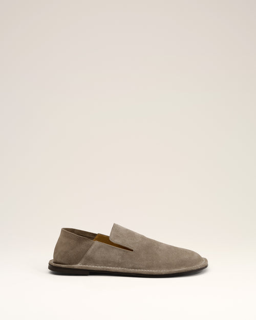 Slippers Midi Beiges En Cuir - 1 - Ami Paris