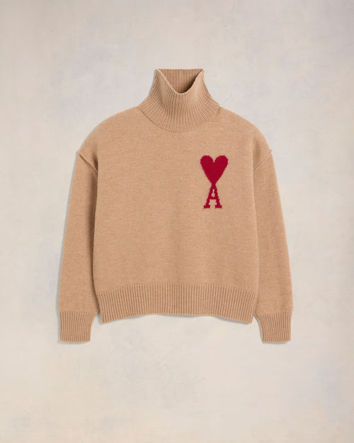 Red Ami de Coeur Sweater - 2 - Ami Paris