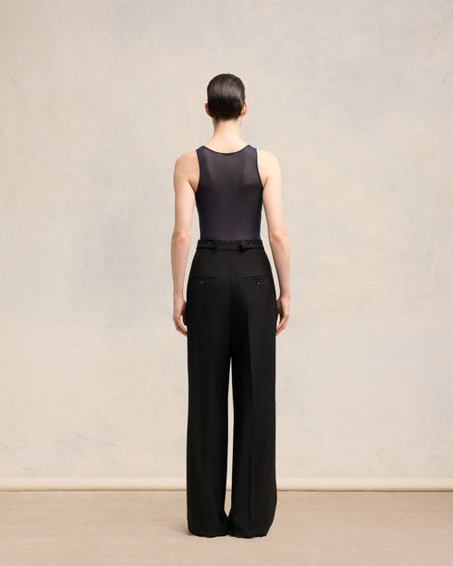 High Waist Large Trousers - 4 - Ami Paris