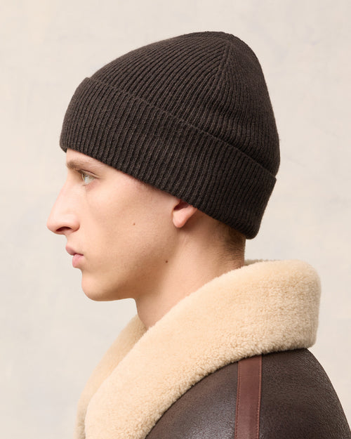 Cashmere Ami de Coeur Beanie - 5 - Ami Paris