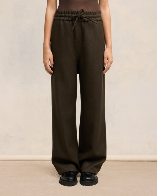 Wide Elasticated Waist Trousers - 9 - Ami Paris