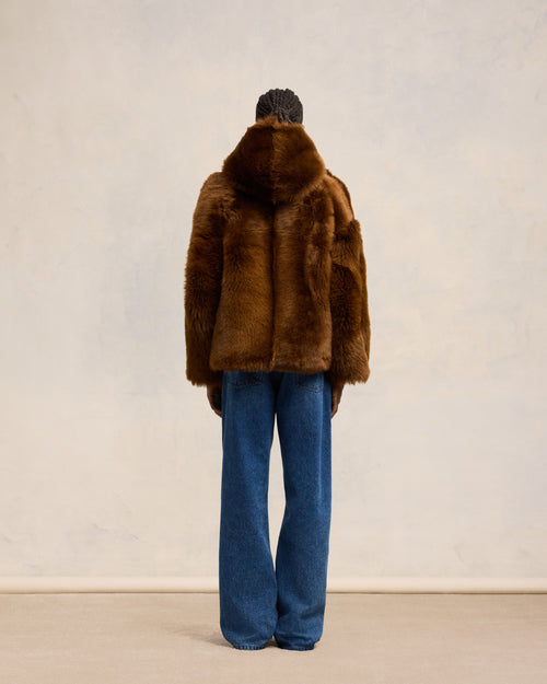 Shearling Jacket - 5 - Ami Paris