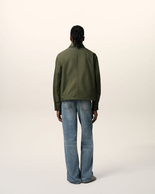 Green Buttoned Jacket - 4 - Ami Paris