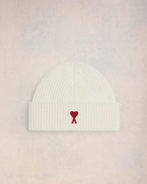 Red Ami de Coeur Beanie - 1 - Ami Paris