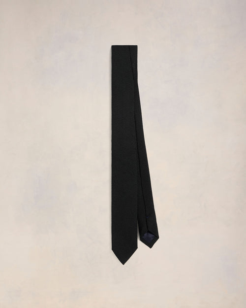 Silk Grenadine Tie - 1 - Ami Paris