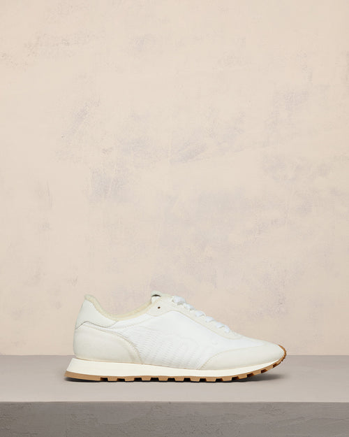 White Ami New Rush Sneakers - ANTIQUE CLAY - 2 - Ami Paris