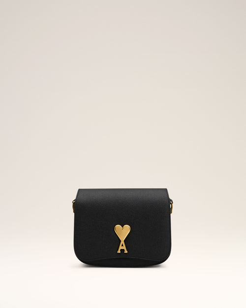 								Black Leather Paris Paris Bag - 3							 - Ami Paris