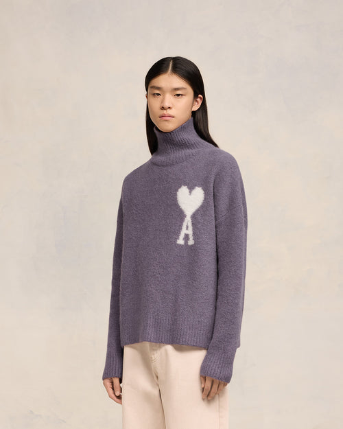 Off-White Ami de Coeur Funnel Neck Sweater - 5 - Ami Paris