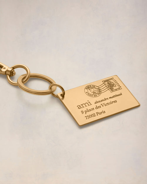 Ami Alexandre Mattiussi Enveloppe Keyring - 4 - Ami Paris