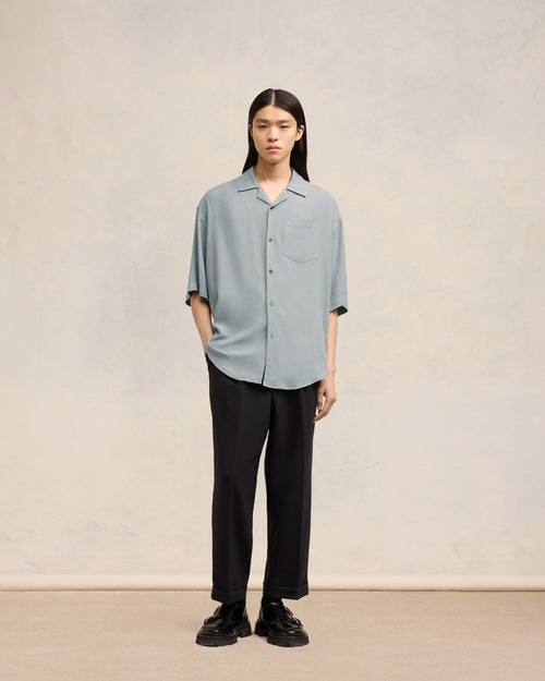 Short Sleeve Boxy Shirt - 1 - Ami Paris