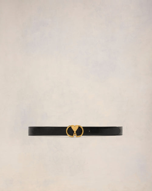 Ami de Coeur Oval Buckle Belt 30 Mm - 1 - Ami Paris