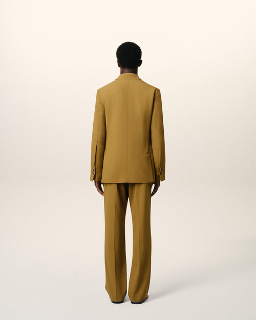 Mustard Wool Semi-Lined Jacket - 5 - Ami Paris