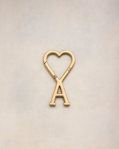 							Gold Ami de Coeur Hook Keyring - 3						 - Ami Paris