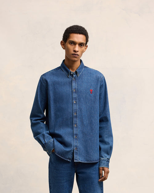 Ami de Cœur Button-down-Hemd - 1 - Ami Paris