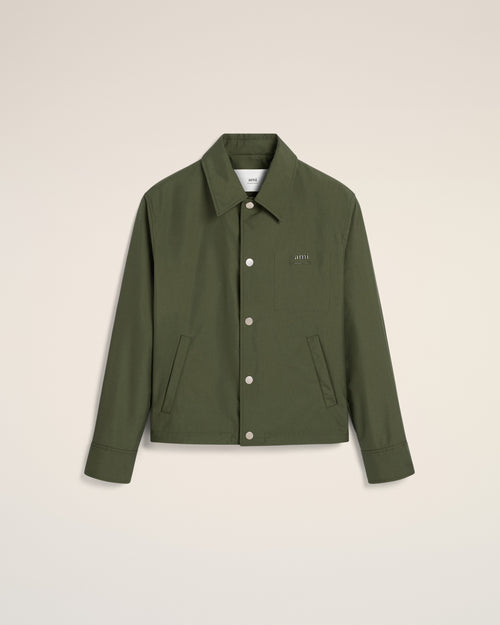 								Green Buttoned Jacket - 3							 - Ami Paris