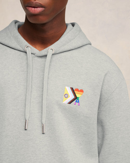 Rainbow Ami de Coeur Classic Fit Hoodie - 4 - Ami Paris