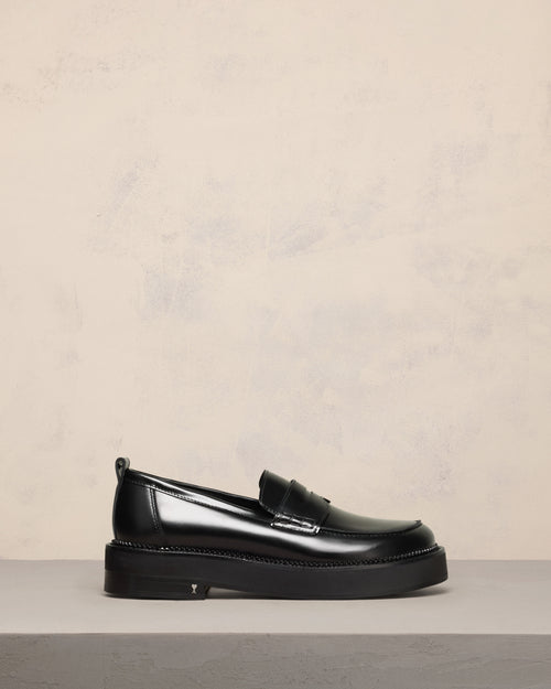 Anatomische Loafer mit Absatz - 1 - Ami Paris