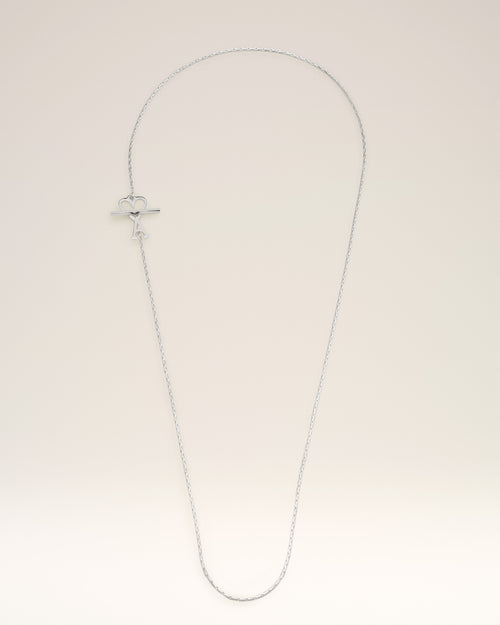 Collier Chaîne Argent Ami de Coeur En Laiton - 1 - Ami Paris