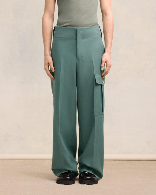 Straight Fit Trousers - 3 - Ami Paris