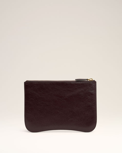 Pochette Paris Paris Bordeaux En Cuir - 1 - Ami Paris