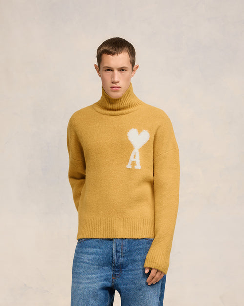 Off-White Ami de Coeur Funnel Neck Sweater - 1 - Ami Paris