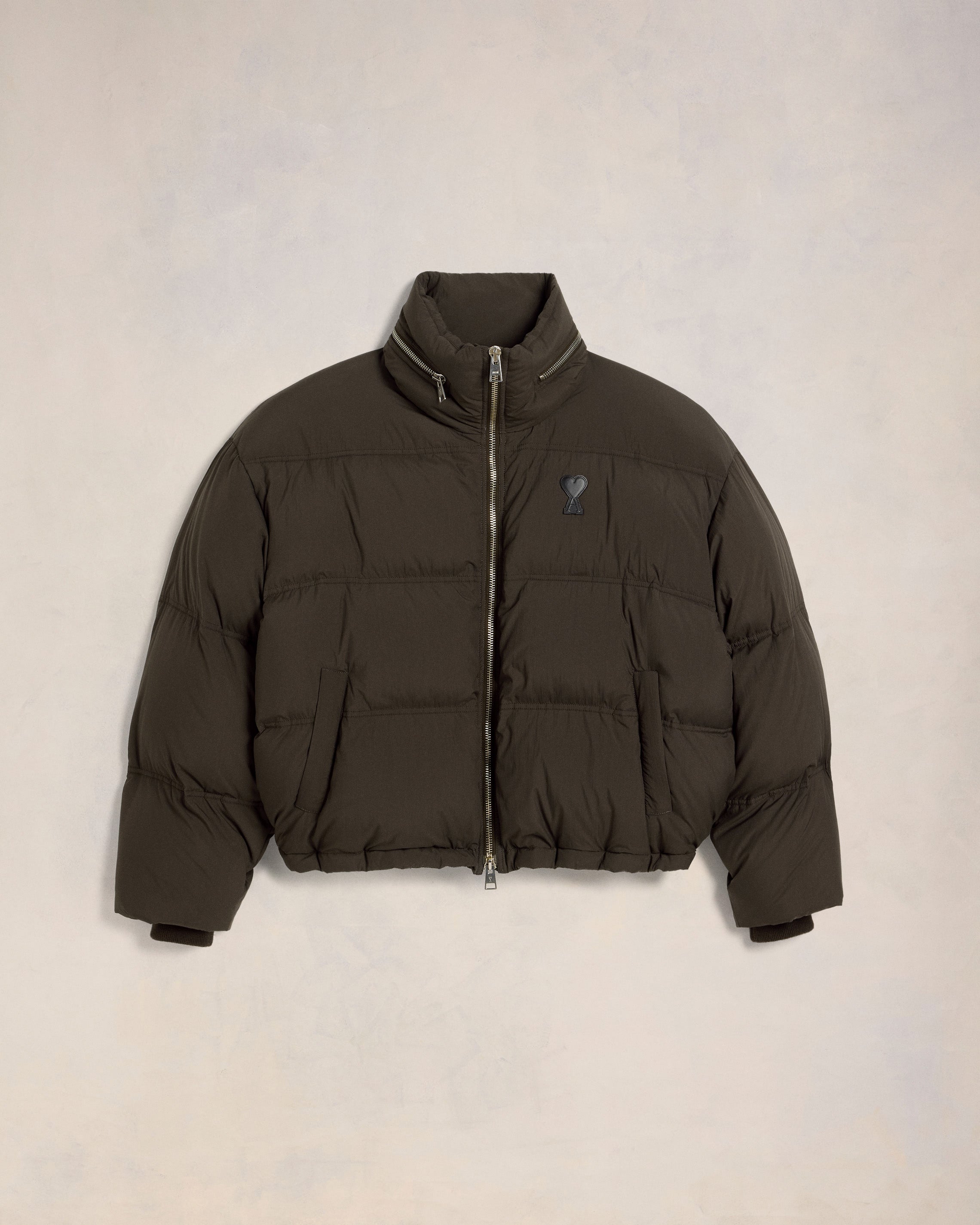 Men's Black Puffer Jacket | Ami Paris US