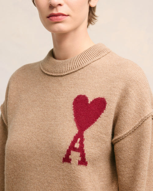 Pull Ami de Coeur Rouge - 10 - Ami Paris