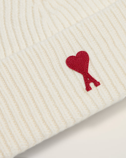 Red Ami de Coeur Beanie - 9 - Ami Paris