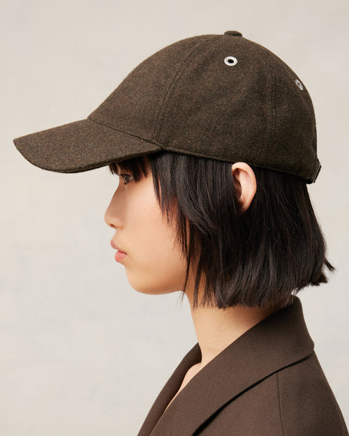 Ami Alexandre Mattiussi Leather Patch Cap - 11 - Ami Paris