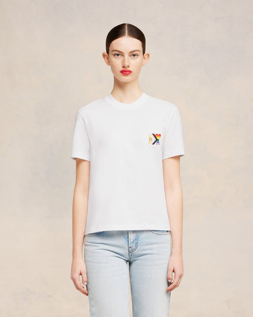 Rainbow Ami de Coeur Classic Fit T-shirt - 9 - Ami Paris