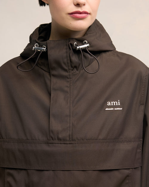 Hooded Ami Alexandre Mattiussi Windbreaker - 10 - Ami Paris