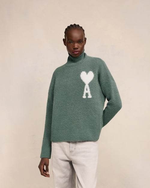 Off-White Ami de Coeur Funnel Neck Sweater - 7 - Ami Paris