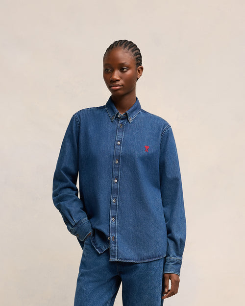 							Ami de Cœur Button-down-Hemd - 3						 - Ami Paris