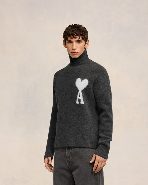 Off-White Ami de Coeur Funnel Neck Sweater - 5 - Ami Paris