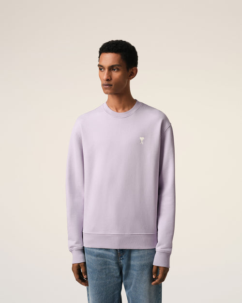 Sweatshirt Violet Ami de Coeur En Coton - 3 - Ami Paris