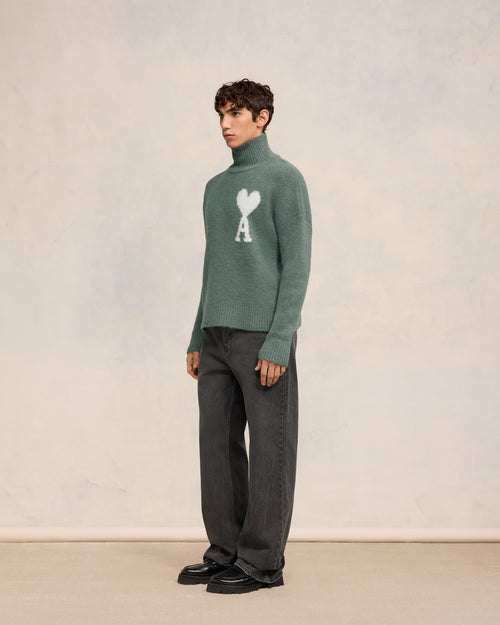 Off-White Ami de Coeur Funnel Neck Sweater - 4 - Ami Paris