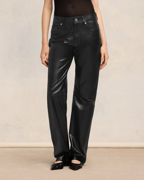 Straight Fit Trousers - 9 - Ami Paris