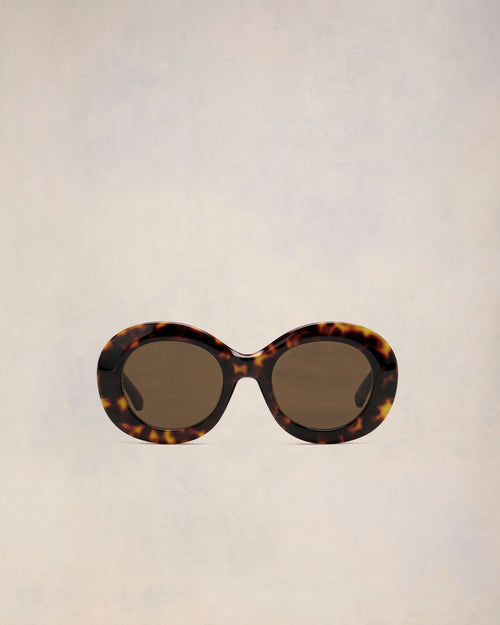 							Rounded Ami de Coeur Sunglasses - 3						 - Ami Paris