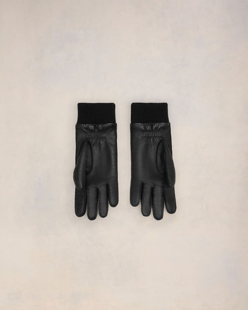 Gants Patch Cuir Ami de Coeur - 5 - Ami Paris