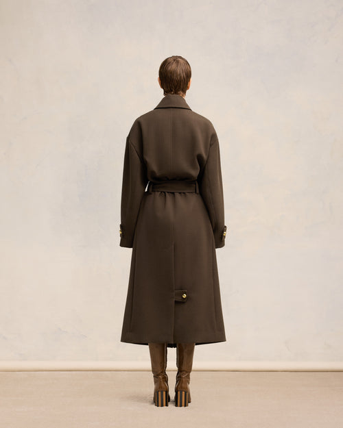 Belted Coat - 6 - Ami Paris