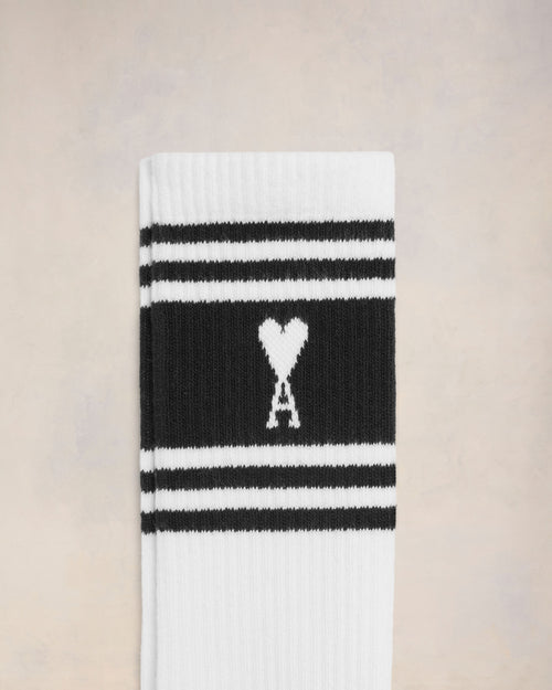 Chaussettes Rayures Ami de Coeur - 3 - Ami Paris